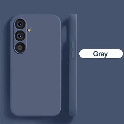 Модный Чехол из Жидкого Силикона с Ощущением Кожи Для Samsung A57/37/27/17/07 A56/36/26/16/06 A55/35/25/15/05S Полная Защита Камеры