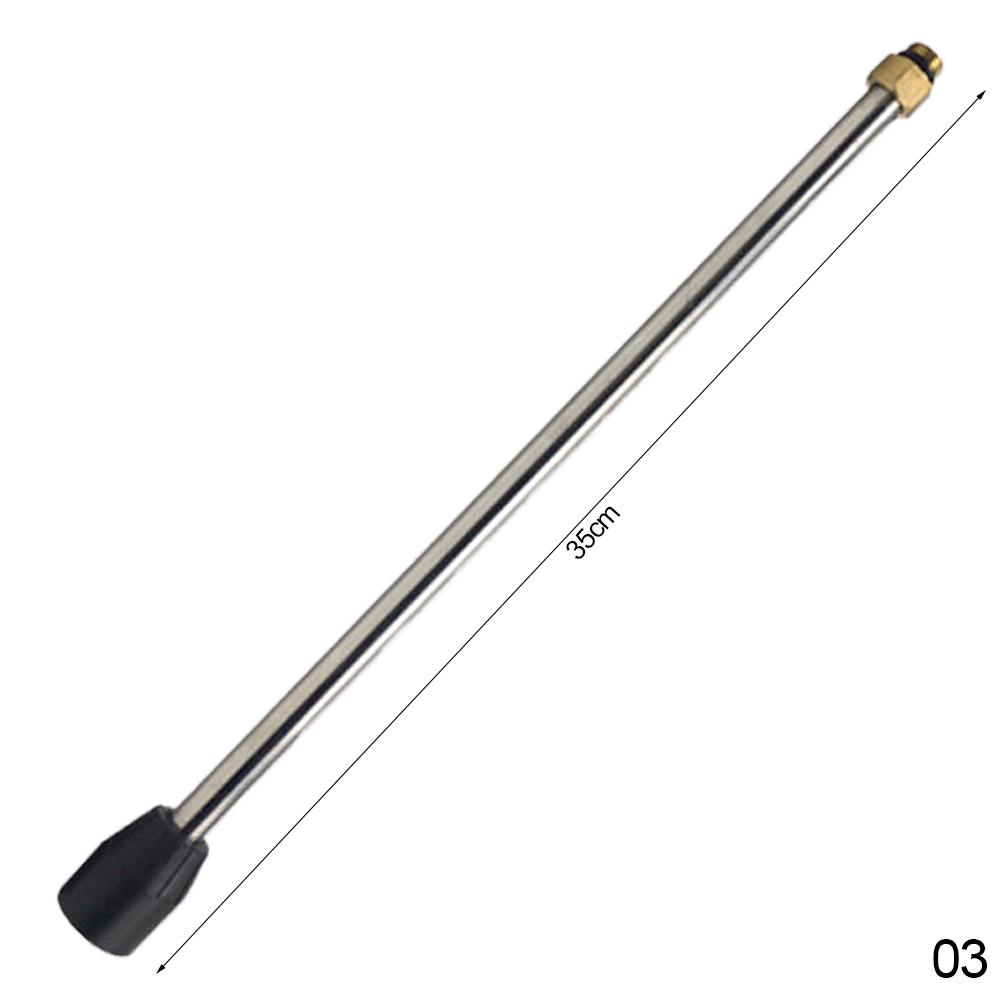 15/20/38/50cm Extension Wand For High Pressure Wash Gun With M14 Thread Or 1/4 Quick Connection Extension Rod Car Wash