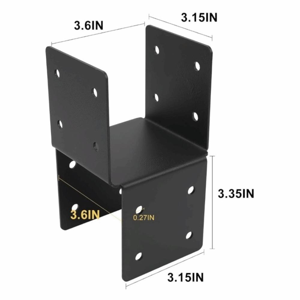 Adjustable Pergola Brackets Corrosion Resistant Bracket Support Connector Pergola Kits Top Beam