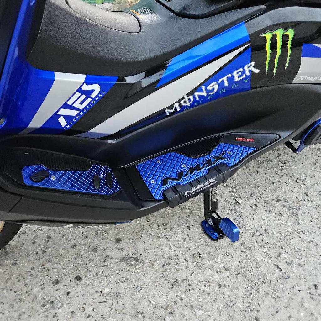 Yamaha NMAX155 (20-24) Нескользящая алюминиевая подножка/педаль с ЧПУ