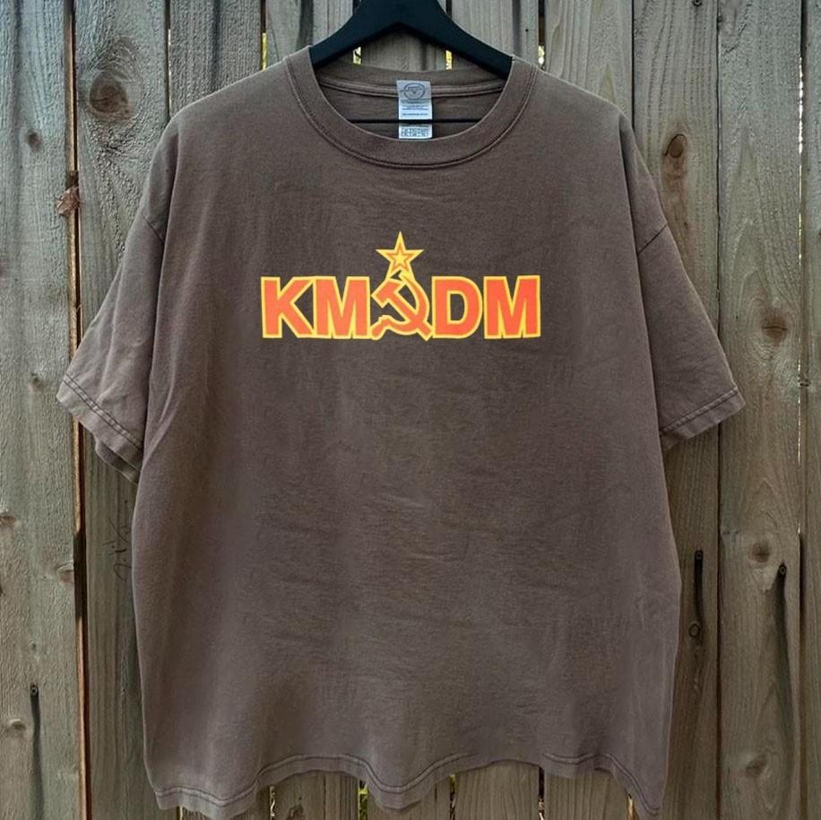 KMFDM Band Cotton Brown Shirt Unisex Concert S to 5XL AN70211