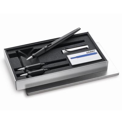 Lamy Набор для каллиграфии Joy Silver Черный клип L11SET Обычный Импортный продукт 1,1 мм/1,5 мм/1,9 мм