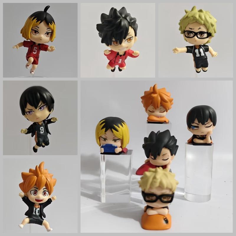 Volleyball Junior Q Edition 5 Sleeping, Hinata Xiangyang, Yingshan Feixiong, Tsukishima Firefly, Solitary Claw Grinding Boxed Doll
