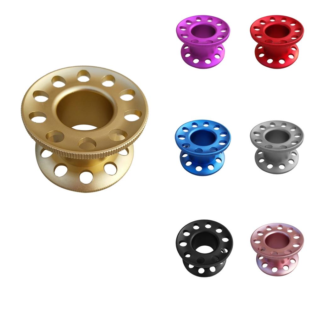 Durable Ultralight Aluminum Scuba Diving Dive Blank Finger Tech Wreck Spool Snorkeling Guide Line Reel Water Sports Accessories
