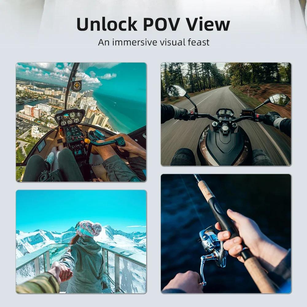 Chest Strap For DJI Osmo Action 6/5 Pro/4/GoPro/Insta360 Ace 2,Riding/Hiking Shooting Adjustable Elastic,First Person View Vlog
