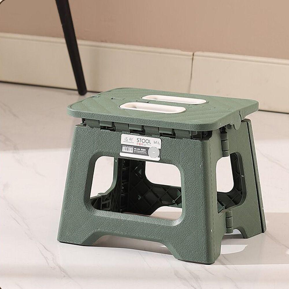 Handheld Small Benches Thickened Foldable Stool Portable Footstool Garden