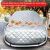 5-Layer Car Cover Hail Snow Shade Awning From Protective Dust Waterproof Exterior Protect Anti UV Outdoor Protector Covers