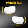 Fit 13-17 Honda Accord Driver Passenger Heated Door Mirror Glass 76253T2GA11 2X
