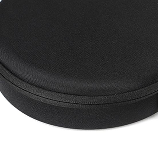 Headset Case Mesh Pocket with EAV Shockproof Handle Strap Portable Earphone Storage