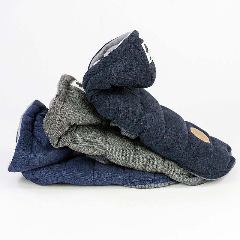 Теплая хлопковая куртка для собак, куртка для маленьких собак, зимняя одежда для щенков, свитер для собак породы йоркширский ши-тцу, одежда для собак, манто