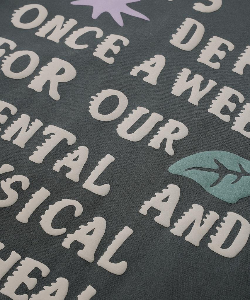 PHYSICAL DEPARTMENT [Cool Cotton] Running Class Long Sleeve_Dark Charcoal