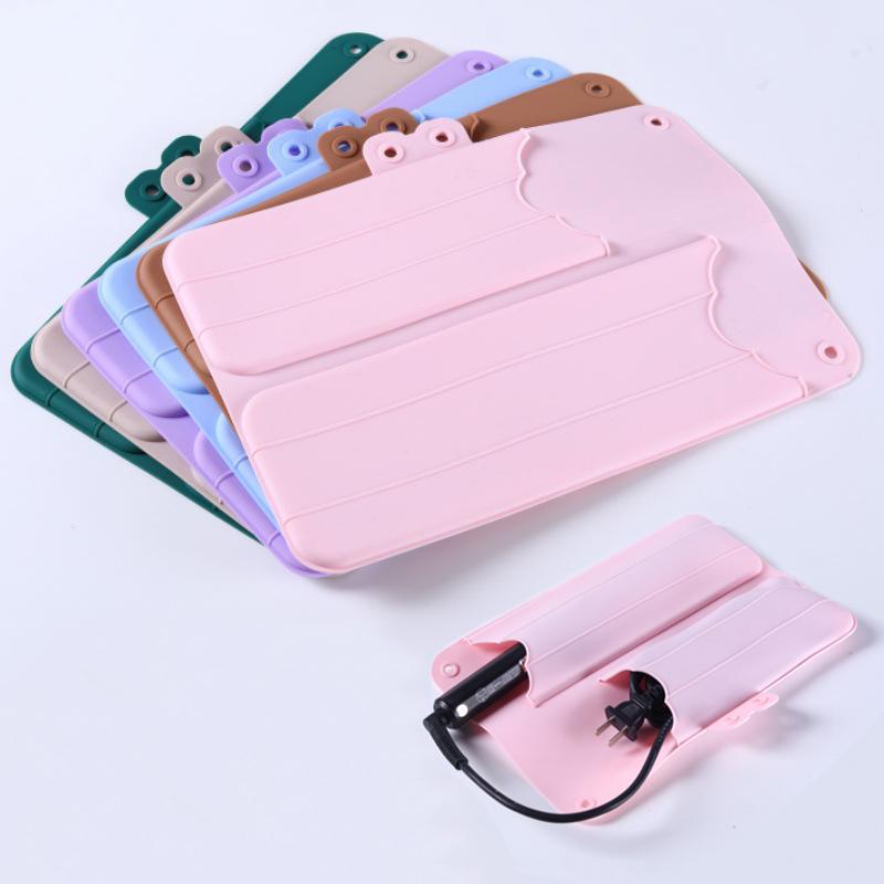 Силиконовые коврики для завивки волос, сумка для хранения щипцов для завивки, чехол для выпрямителя волос, плойки, сумка для инструментов для укладки волос, портативный инструмент для волос