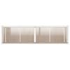 Plant Box White 180x50x50 cm Solid Pine Wood