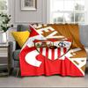 Sevilla Fc Crest Design Portable Blanket/Soft Blanket Bedding Blanket Suitable for Travel Camping Living Rooms Offices Sofas Fan Gifts
