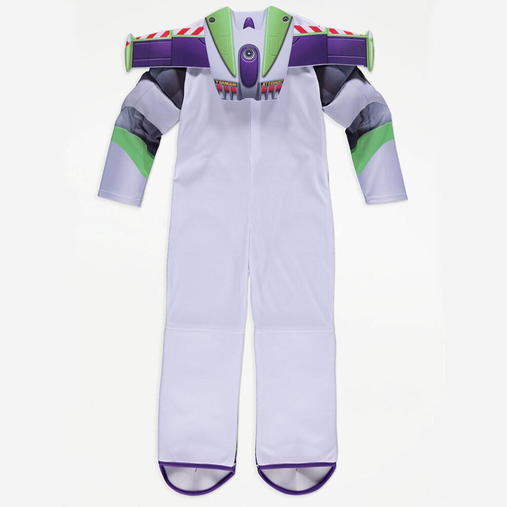 (L (10-12 Years)) Kids Space Range Buzz Lightyear Fancy Dress Halloween Cosplay Costume