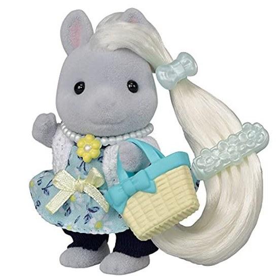 Sylvanian Families Hair Salon Stylish Pony Friends Set F-17 ST Mark Certification 3 years older Toy Dollhouse EPOCH