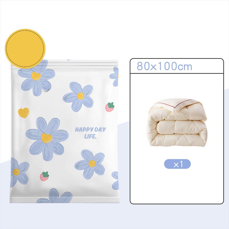 Вакуумные пакеты для хранения Компрессионные пакеты для одежды Утолщенный материал Экономия места Органайзер для хранения Путешествия Домашнее использование Постельное белье Одежда Сумка для хранения