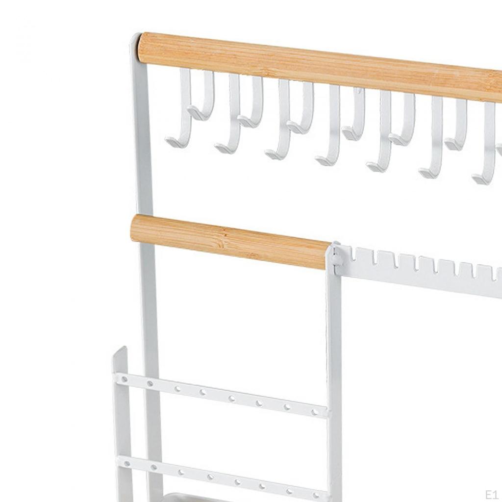 Necklace Jewelry Rack Holder Jewellery with Hooks Ornaments Elegant Bracelet Nordic Tradeshow