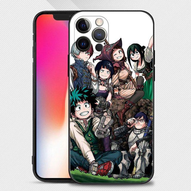 Чехол для телефона My Hero Academy для Iphone 14 13 12 11 Pro Max Mini Xs Max Xr X 7 8 Plus 6s, мягкий силиконовый чехол Fundas