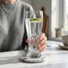 Thickened Juice Glass Exquisite Carved Ice Coffee Cup Drinkware Glass Beer Mug  Barbecue