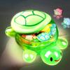 17cm Jumbo Openable Glow-in-the-Dark Turtle Doll Oversized Soft Toy Storage Box Sea Turtle Ornament for Kids