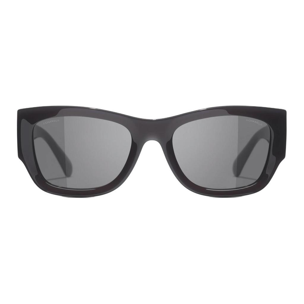 Chanel Square Sunglasses Unisex sunglasses Black CH5507A-1716S4