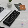 Anne Pro 2 Mechanical Keyboard USB Gaming Keyboard English Layout Compact Multifunctional Blue Axis Cherry Axis Black Bluetooth5.0 Wired/Wireless 60%
