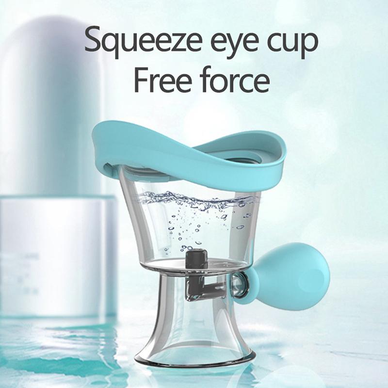 1 шт., экструзионные силиконовые чашки для мытья глаз, очиститель для глаз, компактные чашки для мытья глаз