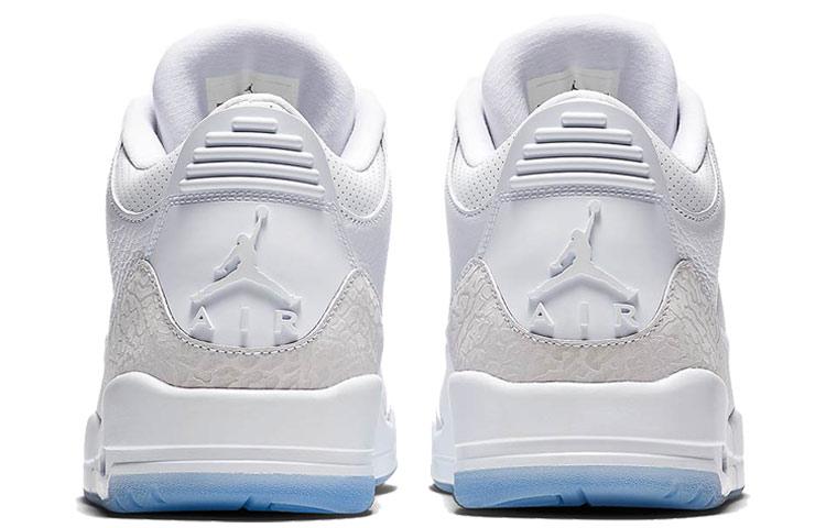 Jordan 3 Retro 'Чисто-белый' 2018 136064-111