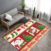 Christmas Santa Snowman Carpet for Living Room Decor Sofa Table Large Area Rugs Bedroom Bedside Floor Mat Christmas Decoration