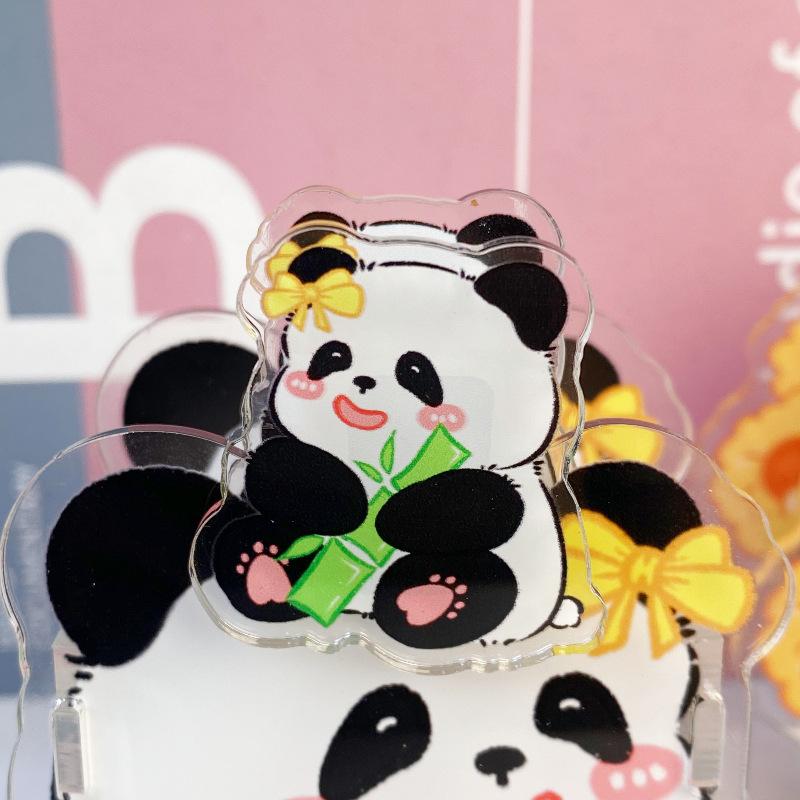 Кавайные пружинные зажимы Capybara Мультяшные пружинные зажимы из толстого пластика Офисные полезные зажимы Канцелярские принадлежности для студентов