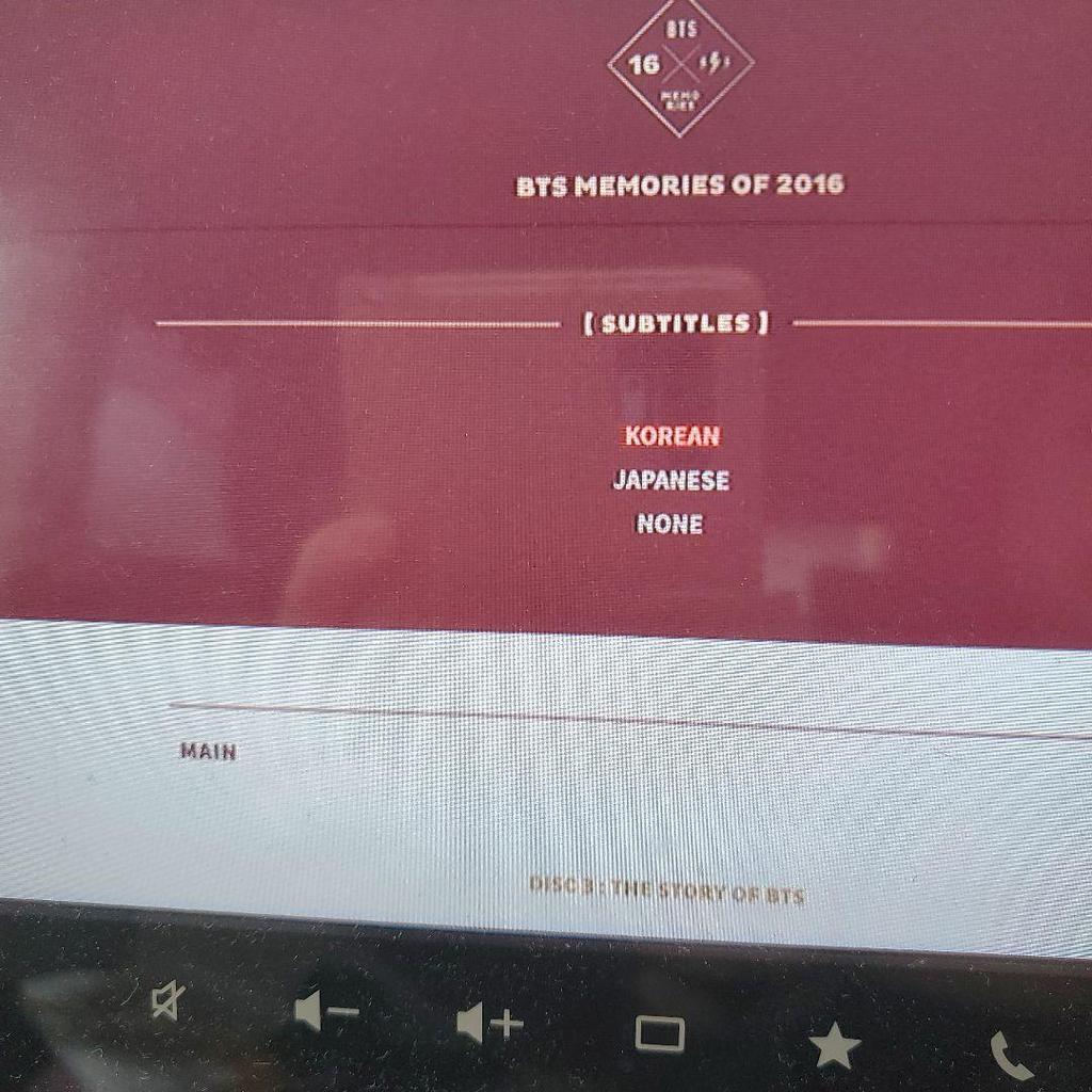 [Б/У] Официальный DVD BTS Memories 2016 с японскими субтитрами