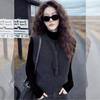 Женский минималистичный вязаный жилет без рукавов с круглым вырезом Zose