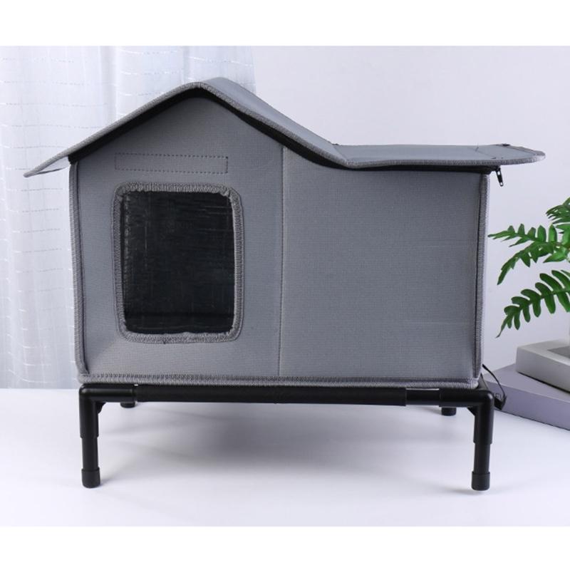 Легкая портативная лежанка для кошек, влагостойкая, утепленная лежанка для питомцев, для легкой транспортировки и универсального использования