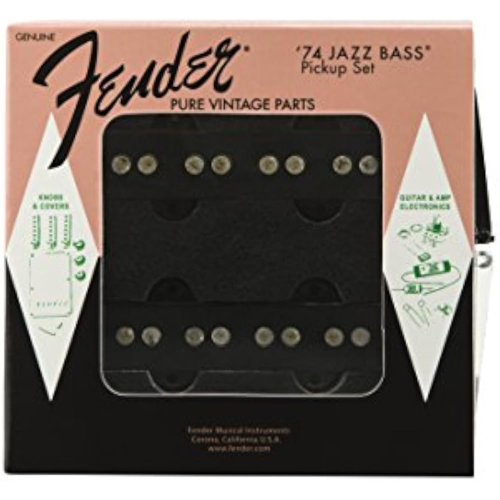 Набор звукоснимателей Fender PURE VINTAGE '74 JAZZ BASS