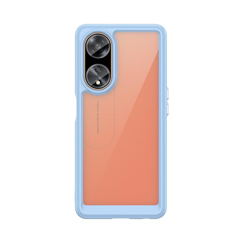 Цветной защитный чехол для OPPO A1 5G/A98 5G/F23 5G противоударный задний чехол