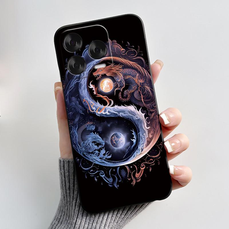 Чехол для ZTE Blade V70 Vita/Nubia V70 Дизайн Мягкий Силикон Черный Чехол Красивый Рисунок Любовь Панда Кролик Ударопрочный Корпус