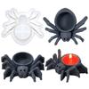 Halloween Candle Holder Mold 3D Spider Silicone Molds Gothic Spider Decor Candlestick Mold Candle Cup Mold For DIY Wedding Home