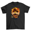 'Summer '97'' Feel T-shirt - Retro Sunset and Palm Trees Design, 100% Cotton, Fun