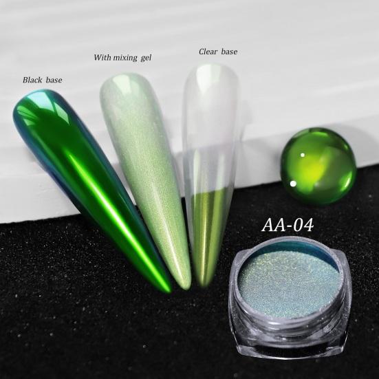 Mirror Powder Eye Shadow Sparkling Stunning Easy To Apply Color-Changing Eyeshadow Powder Women Accessories