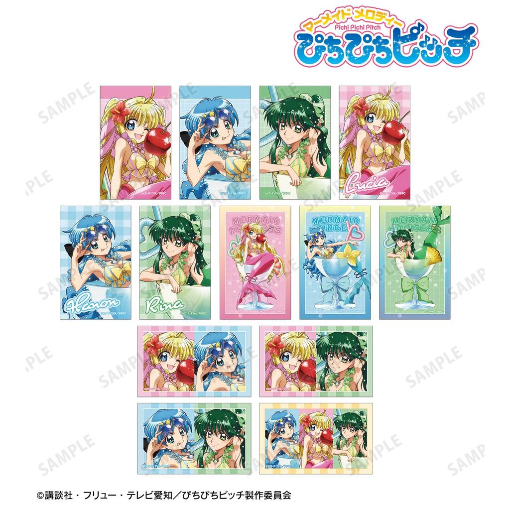 Pichi Anime Original Cocktail Glass Trading Illustration Cards Box of 13 "Michi Pitch" Ver.