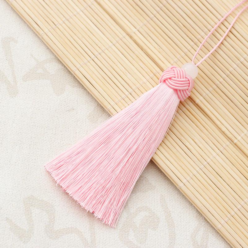 10cm Thick Pineapple Tassel Ornament with Bead Pendant - Ancient Style Decorative Hanging for Curtains and Fans, Gift Box Included