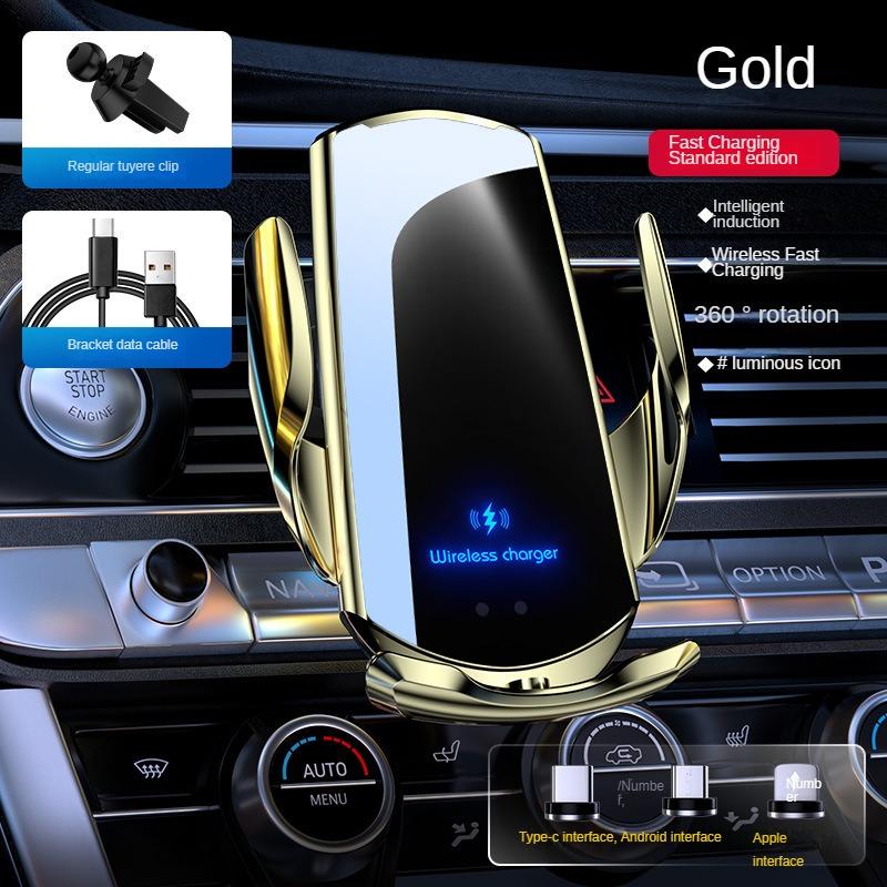 Magic Clip Q3 Car Wireless Charging Mobile Phone Holder 15W Induction Opening and Closing Car Navigation Holder Supplies