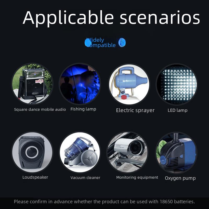 12 В 18650 литиевый аккумулятор для аудиоинструментов - Высокая емкость