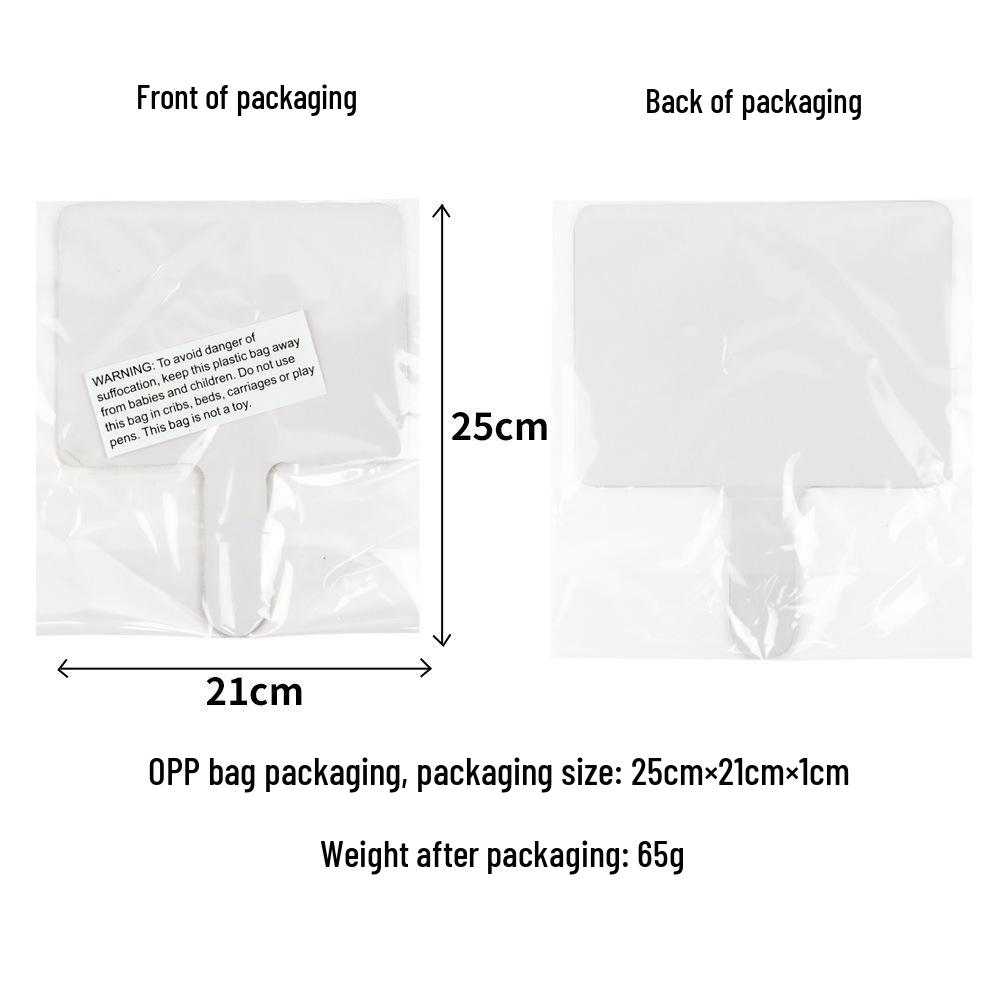 Handheld Wipeable Quiz Board for English and Math Classes