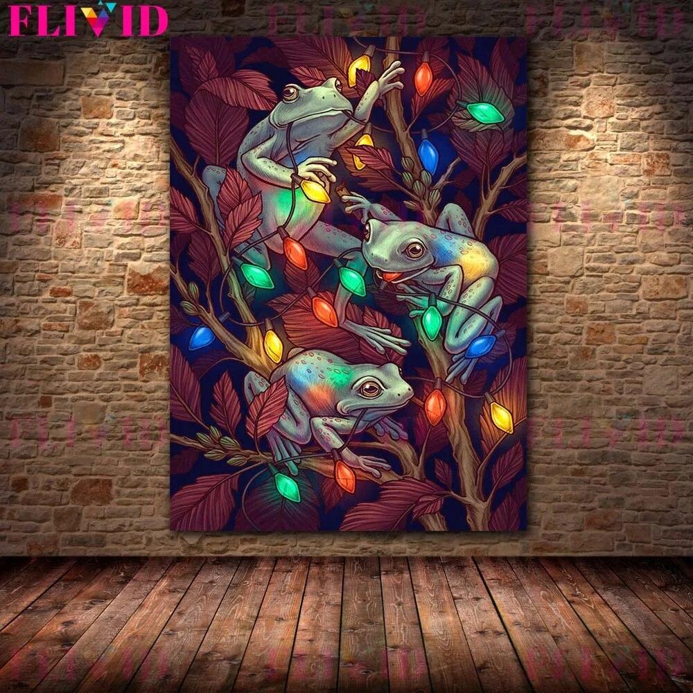 Скелеты, цветы и загадочные животные, винтажная настенная живопись на холсте, летучая мышь, опоссум, астрология, луна, звезды, планеты, печать плакатов, без рамки