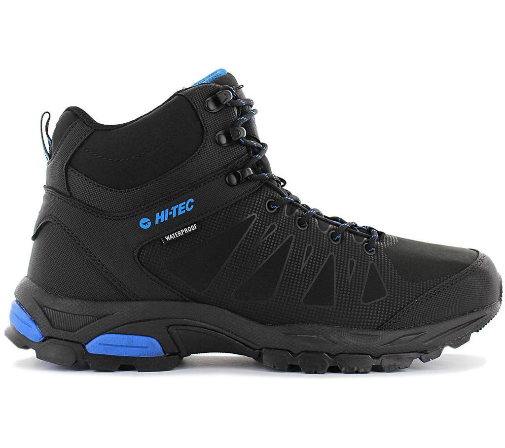 Hi-Tec Raven Mid WP - Waterproof - Men's Hiking Shoes Black O006888-021 Sneakers Sports Shoes ORIGINAL
