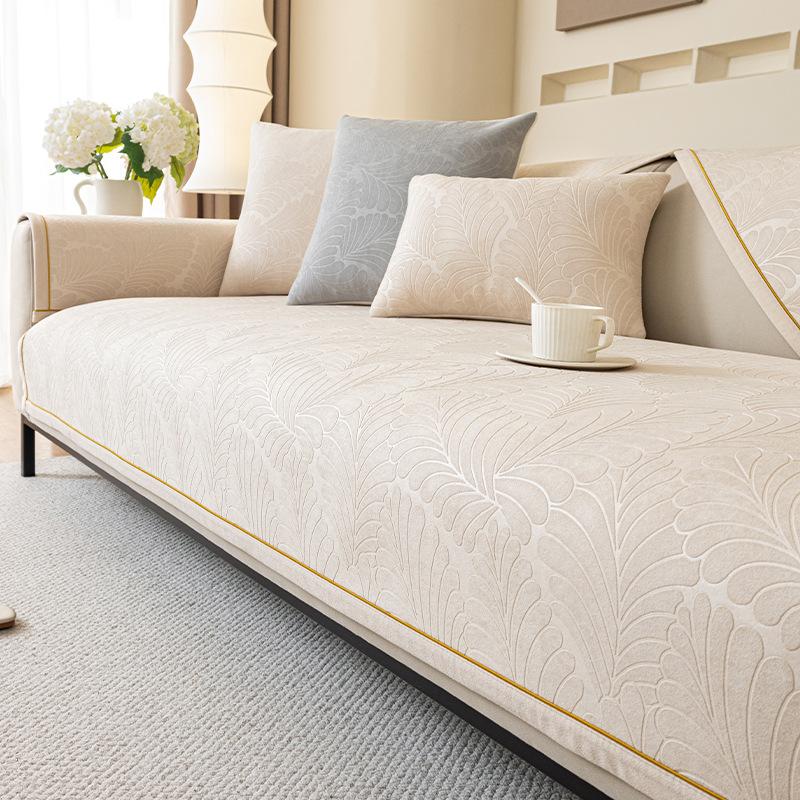 Light Luxury Modern Simple Wind Four-Season Universal Non-Slip Sofa Cushion Cover