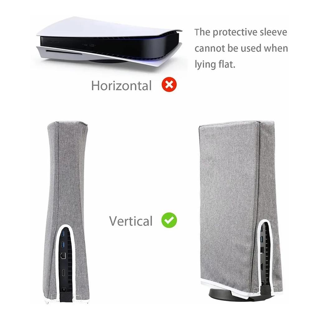 Game Console Dust Cover Multipurpose Scratch Resistance Console Dust Proof Cover for PS5 Accessories