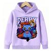 Kpop Demon Hunter Derpy Tiger Hoodie Kids Clothes Princess Girls Clothing Fashion Boys Spring Autumn Sweatshirt Child Tops